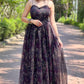 Fantasy Long Black Gown PC845