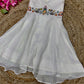 BABY SNOW RAINBOW FROCK BKID30