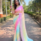 Multi Shade Saree