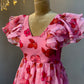 Plum Pink Organza Dress BK657N