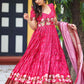 Imperial Bandhej Anarkali Dress PC730