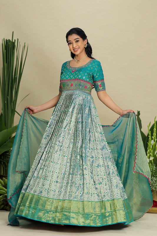 Jyoti Patola Zari Dress PC803