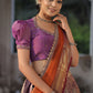 Kotarani Half Saree Set in Lavender PC782N