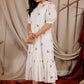 Micheal Summer Dress in White PC832N