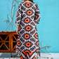 Black orange kurta set PC1001