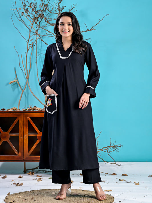 Kala Chidiya Kurta Set pc1007