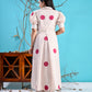 Pink polka kurta set PC1005