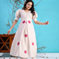 Pink polka kurta set PC1005