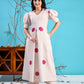 Pink polka kurta set PC1005