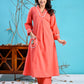 Peach Chidiya Kurta Set pc1008