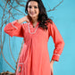 Peach Chidiya Kurta Set pc1008