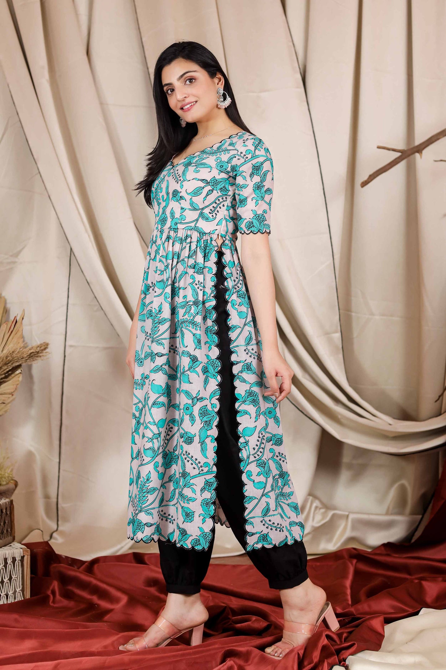 Riya Kalamkari Kurta Set PC810