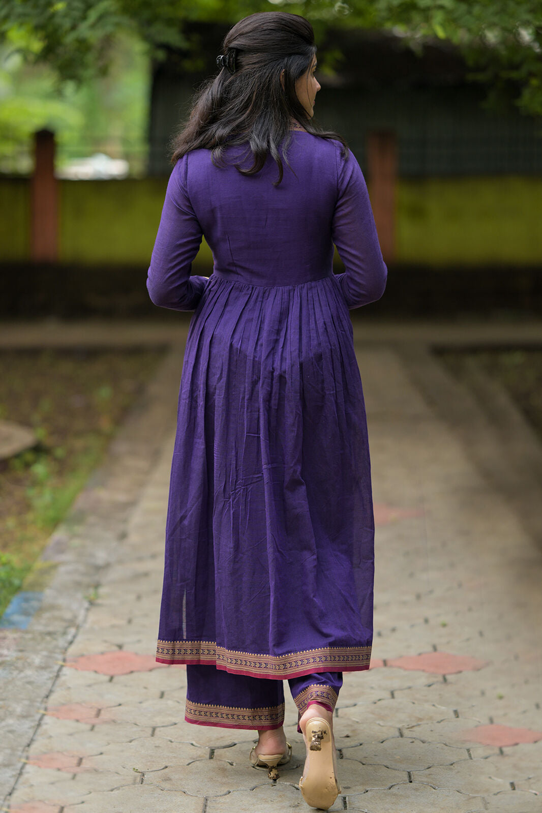 Sharvari Violet Kurta Set PC974N