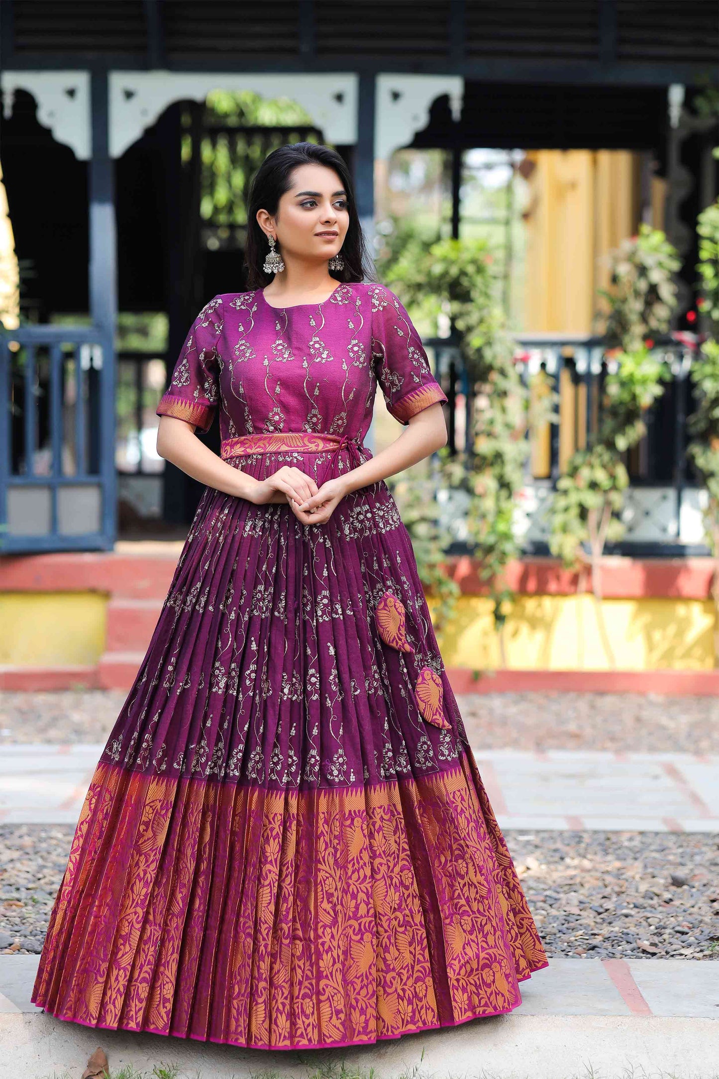 Tashrika Handloom Dress BK729N