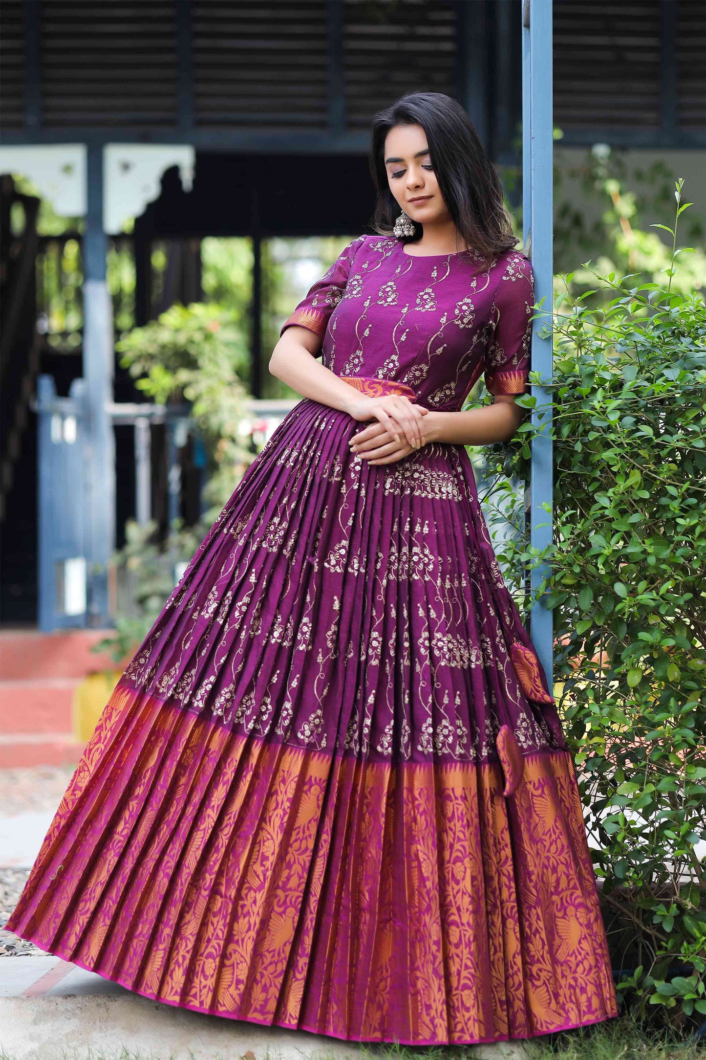 Tashrika Handloom Dress BK729N