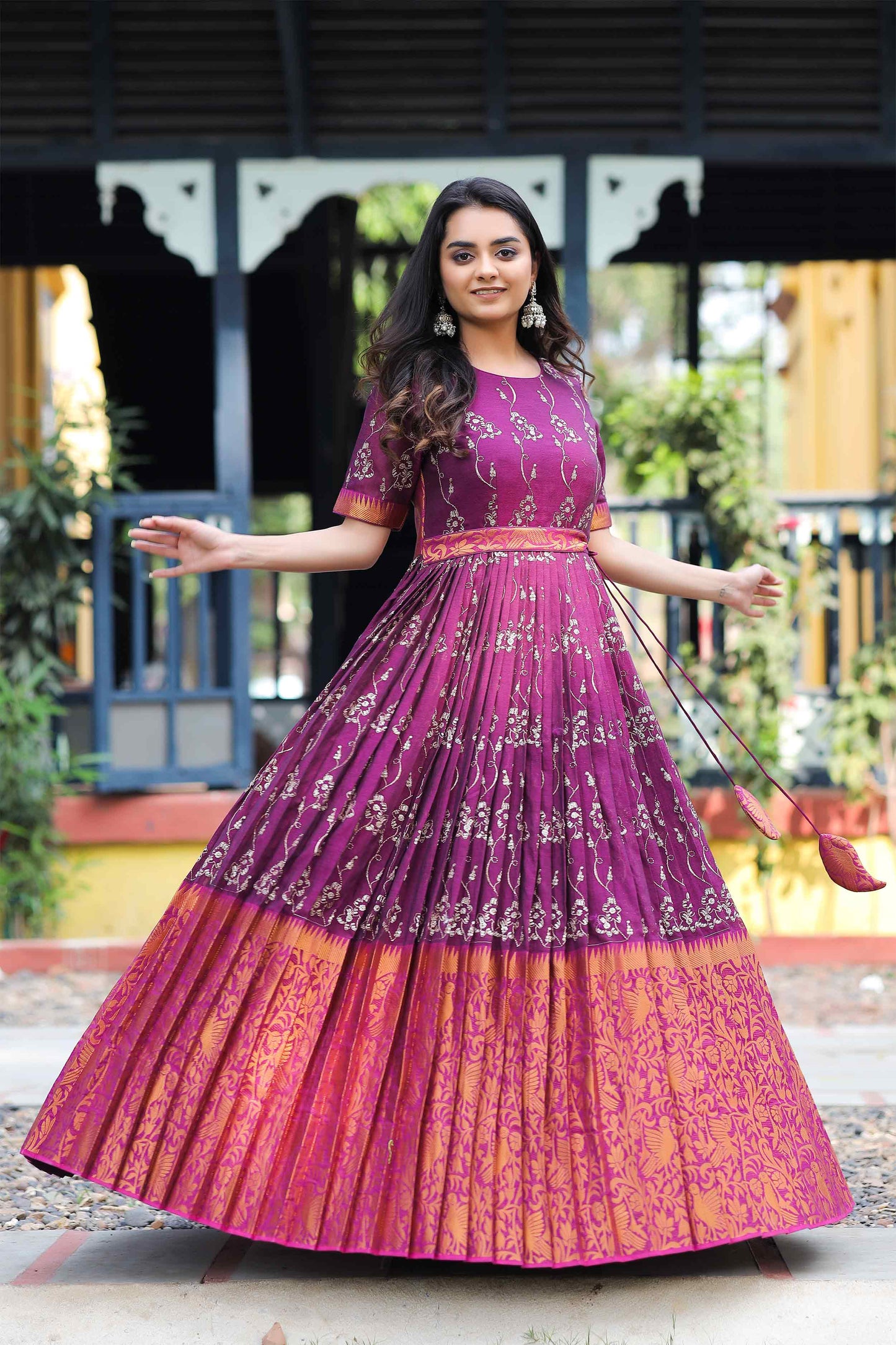 Tashrika Handloom Dress BK729N