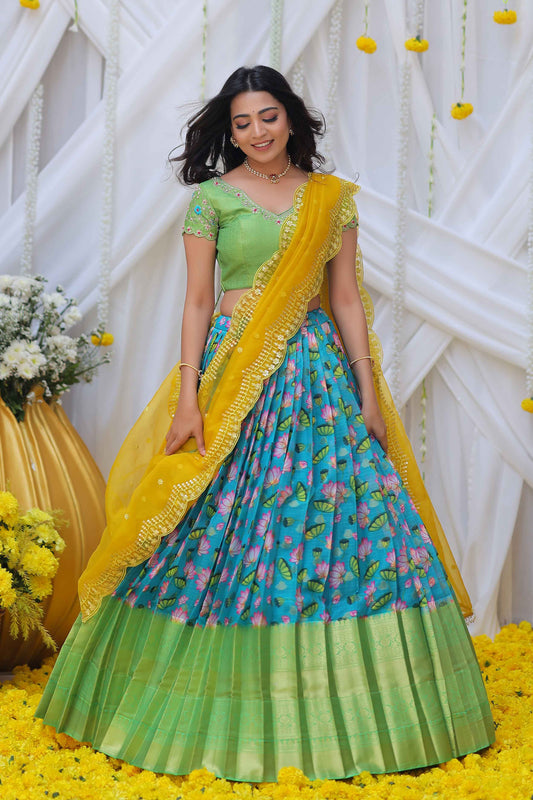 Vasudevi Pichwai Lehenga Set PC786N