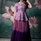 VERONIKA PEPLUM LEHENGA SET BK644N