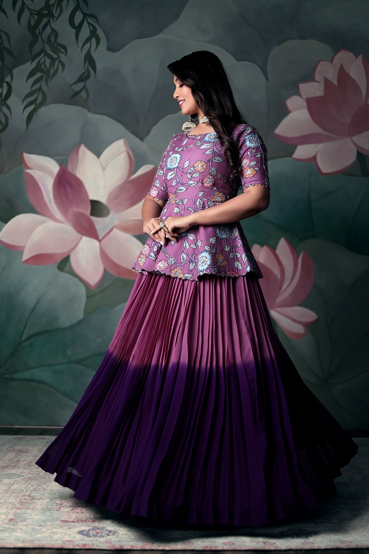 Chokhi Bandhani Art Silk Printed Kurta Set in Pink #Art, #SPONSORED, #Silk,  #Chokhi, #B… | Long blouse designs, Designer party wear dresses, Designer  dresses casual