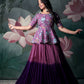 VERONIKA PEPLUM LEHENGA SET BK644N