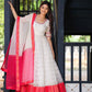 White Majesty Anarkali Dress  BK714N