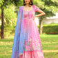 Kalapi Long Banarasi Dress  PC750