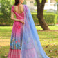 Kalapi Long Banarasi Dress  PC750