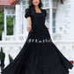 Midnight Black Long Frock PC905N