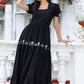 Midnight Black Long Frock PC905N