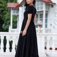 Midnight Black Long Frock PC905N