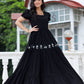 Midnight Black Long Frock PC905N