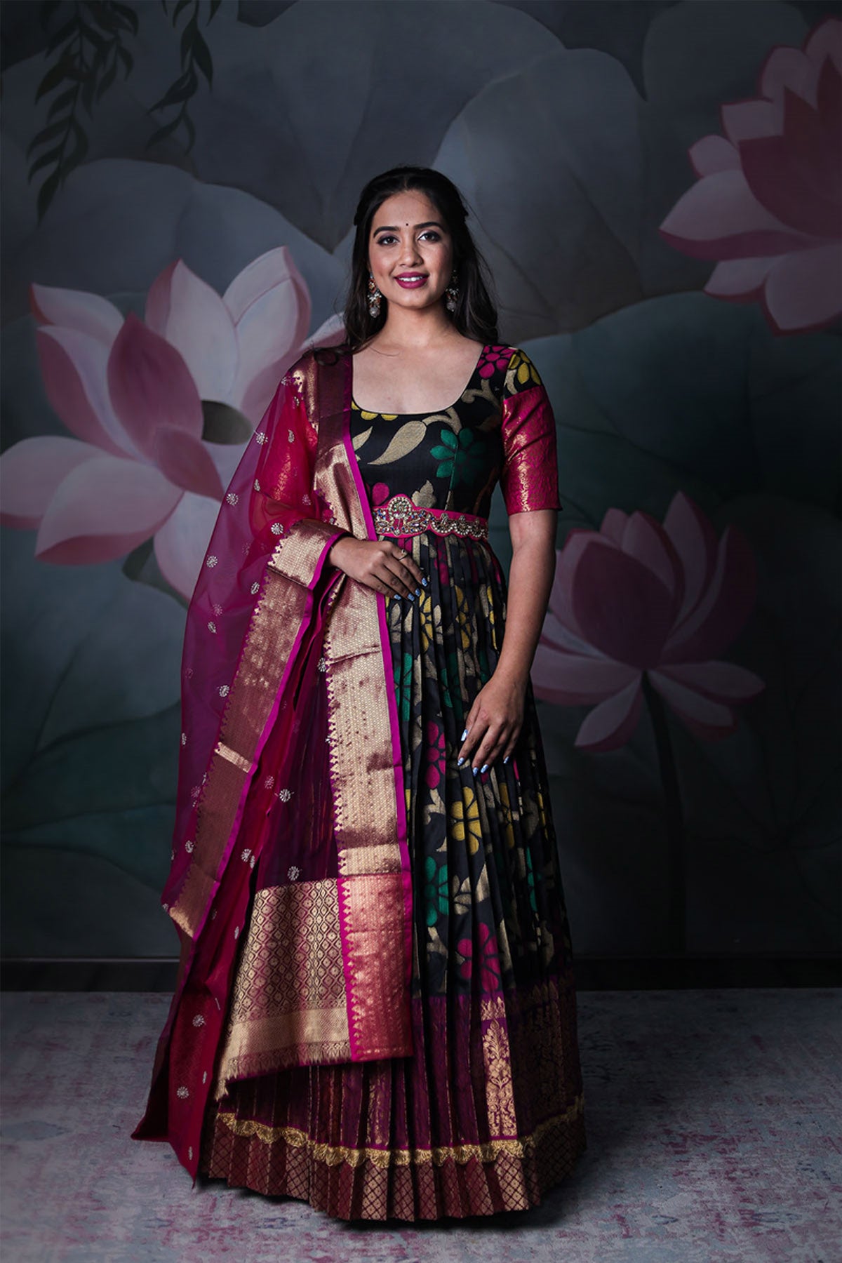 Best of gown pattern-from-saree - Free Watch Download - Todaypk