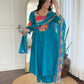 Premium Cotton embroidered suit