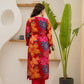 Chinnon straight cut Red Suit Set