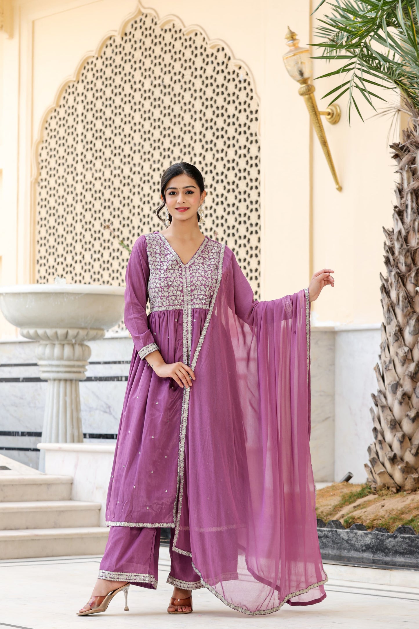 Chinnon Plazo Suit Set