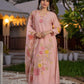 Blush Petal Chanderi Suit Set