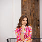 Cotton digital printed suit