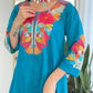 Premium Cotton embroidered suit