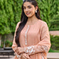 Coral Charm Chanderi Suit Set