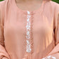 Coral Charm Chanderi Suit Set