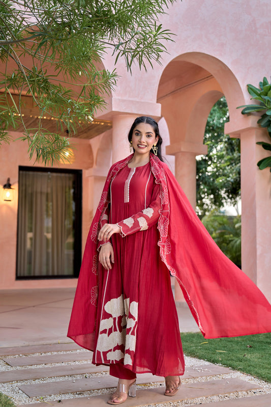 Rose blush Suit Set