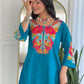Premium Cotton embroidered suit