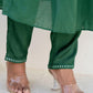 Mirror embroidery mulchanderi suit