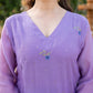 Lavender Bloom Suit Set