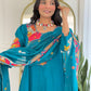 Premium Cotton embroidered suit