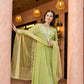 Mint Mirage Chanderi Suit Set