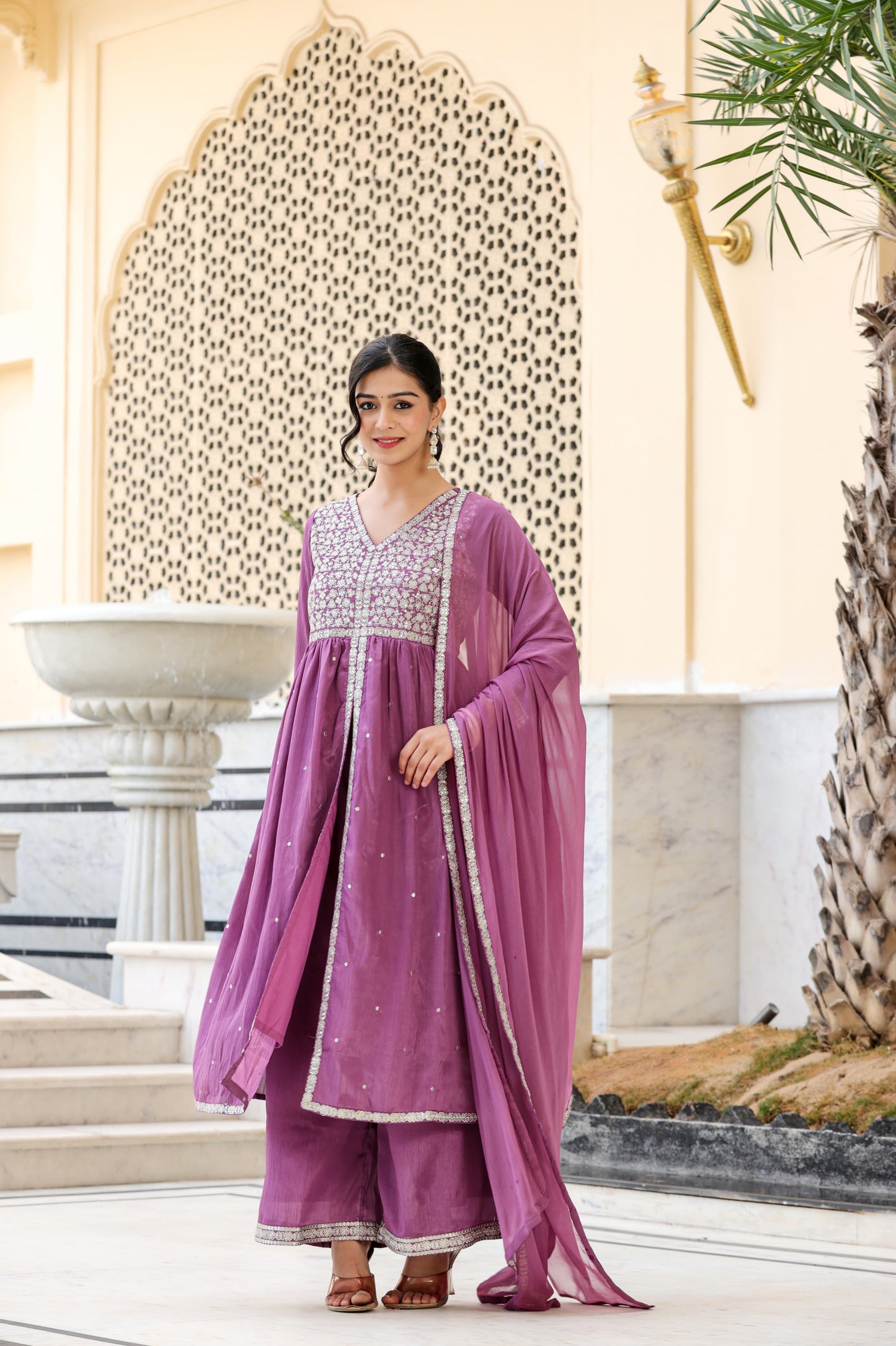 Chinnon Plazo Suit Set