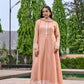 Coral Charm Chanderi Suit Set