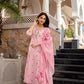 Pink Glow Cotton Suit