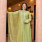Mint Mirage Chanderi Suit Set